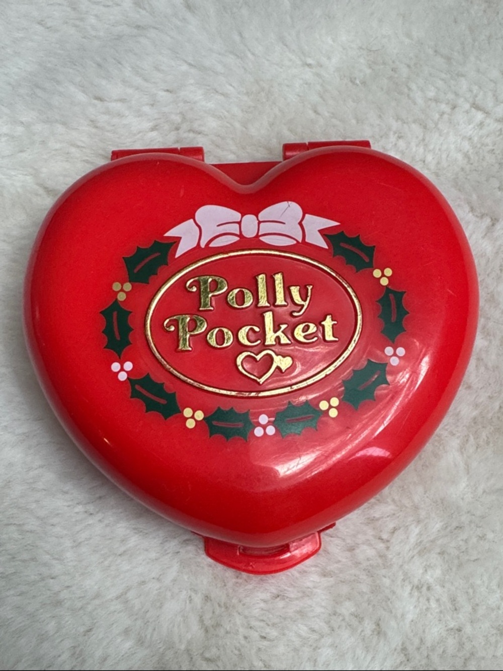 Vintage 1989 Bluebird Polly Pocket Musical Christmas Wonderland